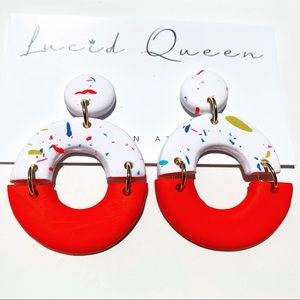 Confetti Statement Earrings